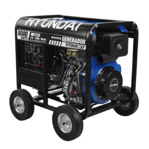 Generador Hyundai 6,000 Watts Profesional A Diésel Monofásico - Hyed600xt