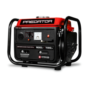Generador A Gasolina Portátil 2 Tiempos Predator 900w 110v 2 Hp - P1000