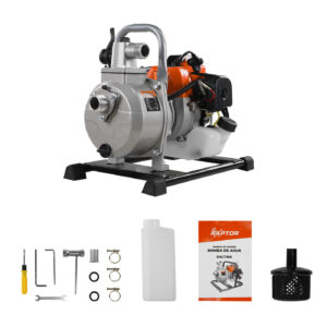 Bomba De Agua Autocebante Portátil Raptor 1.5 Hp 1x1 Pulgadas 2 Tiempos - DACT360