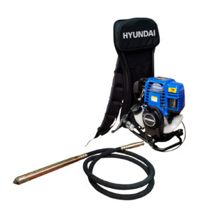 Vibrador Para Concreto De Mochila Hyundai C/Motor 1.3 Hp 38cc Manguera 3 Metros - HYVCM4T