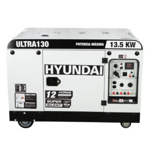 Generador Hyundai 13,500 Watts Silencioso A Diésel - Ultra130