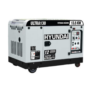 Generador Hyundai 13,500 Watts Silencioso A Diésel - Ultra130