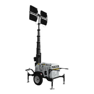 Torre De Luz Hyundai 6,000 watts Lámpara Led 4x400w C/Generador Diésel Hyundai Hyed600xt - TITAN70