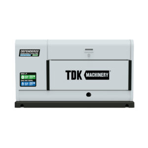 Generador De Cabina Estacionario Tdk 22 Kw Profesional 2 En 1 Gas LP/Gas Natural - DEFENDER22